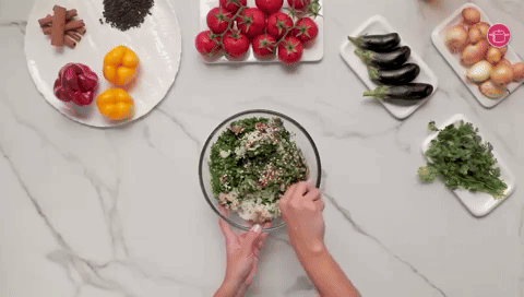 تحضير الحشوة