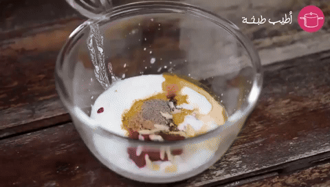 خلط المكونات