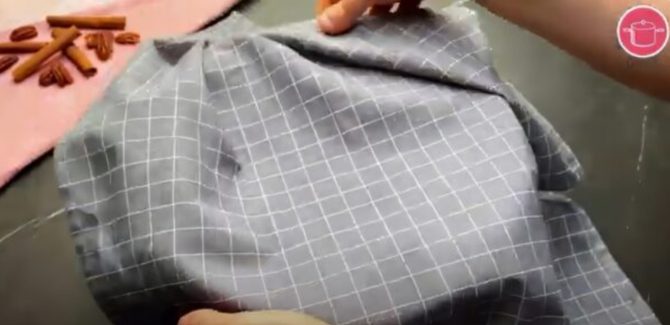 تغطية العجينة