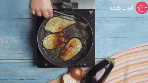 قلي المكونات