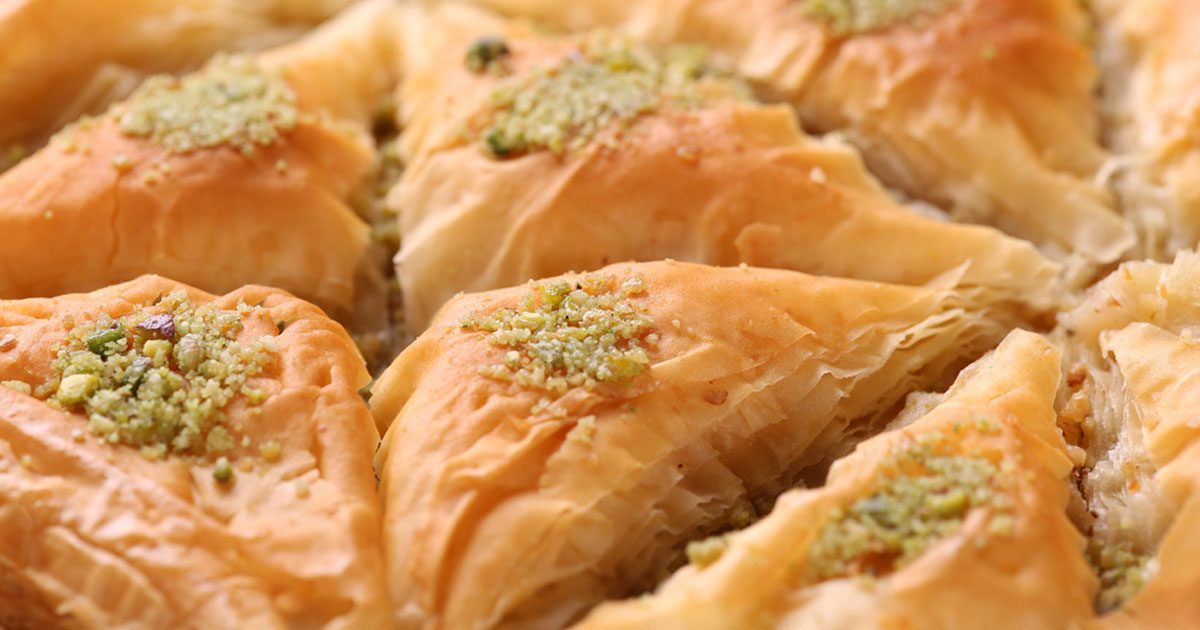 Oriental pie with Honey