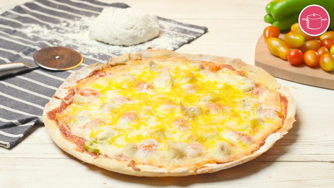 Pizza, Food, Bread