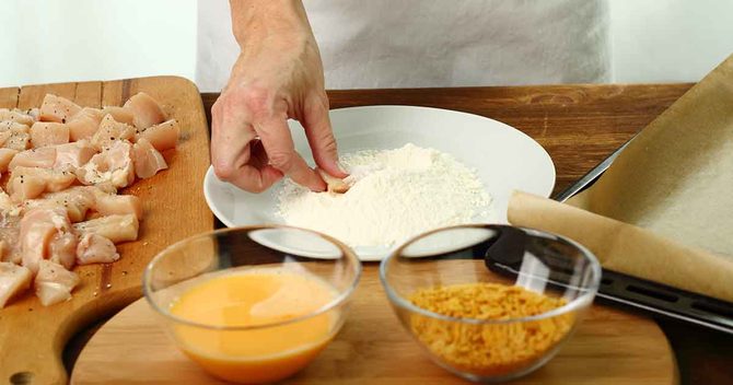 Bowl, Flour, Food