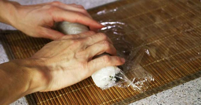 Plastic Wrap, Person, Human