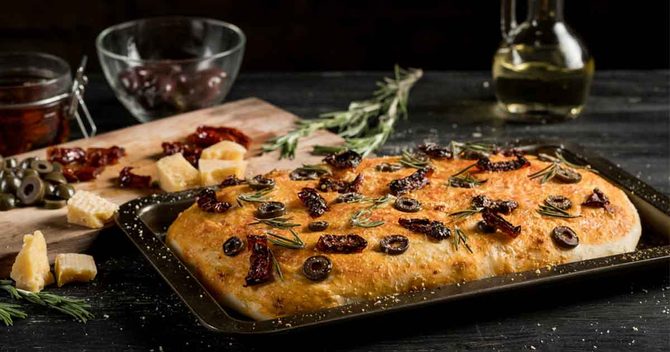 Pizza, Food, Plant
