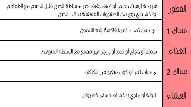 رجيم دكتوره هنادي البدر