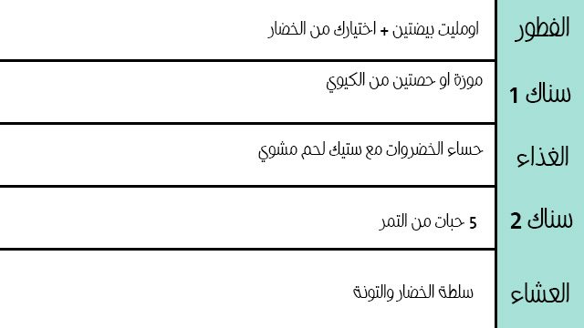  رجيم العروس هنادي البدر  