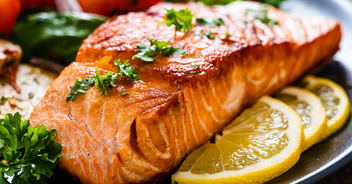إصرار آداب السلوك لوم  طريقة عمل سمك السلمون بالزبدة والليمون | أطيب طبخة