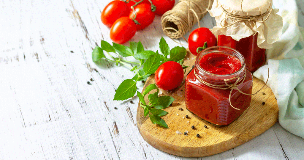 برطمان معجون طماطم