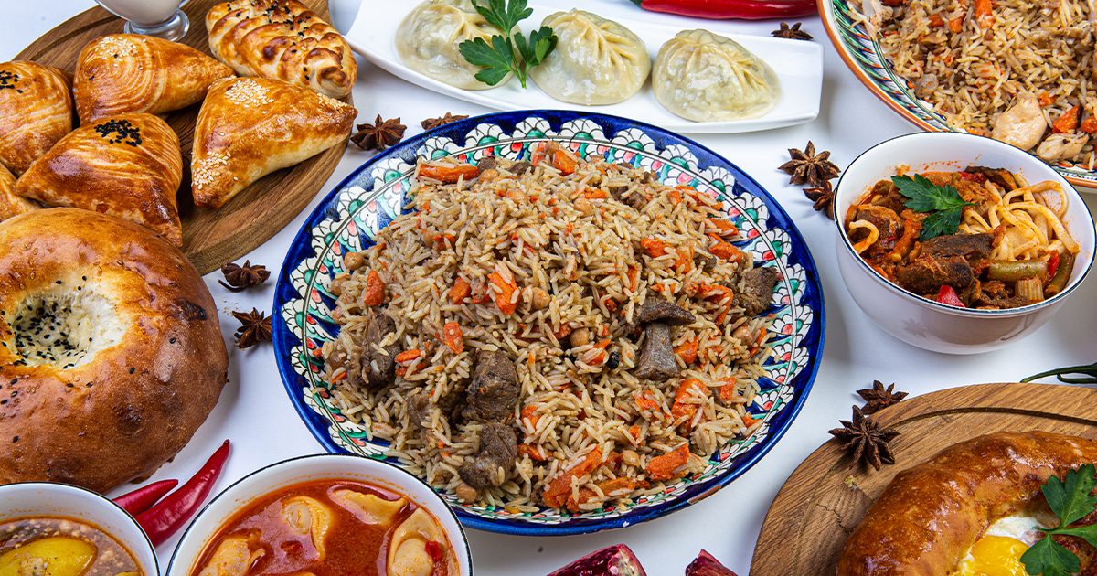 مائدة رمضانية غنية