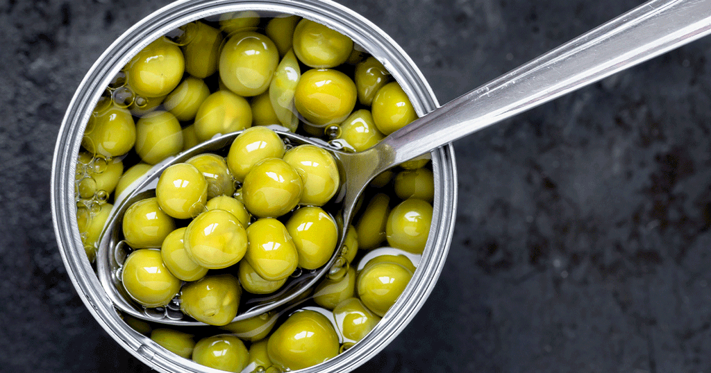 بازلاء معلبة