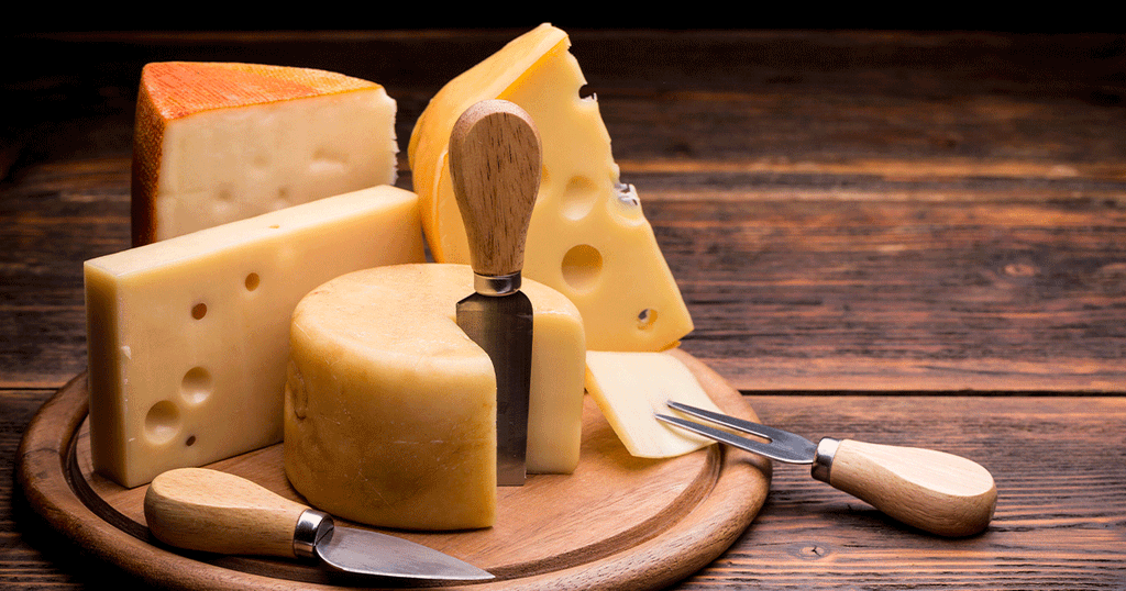 أنواع مختلفة من الجبن