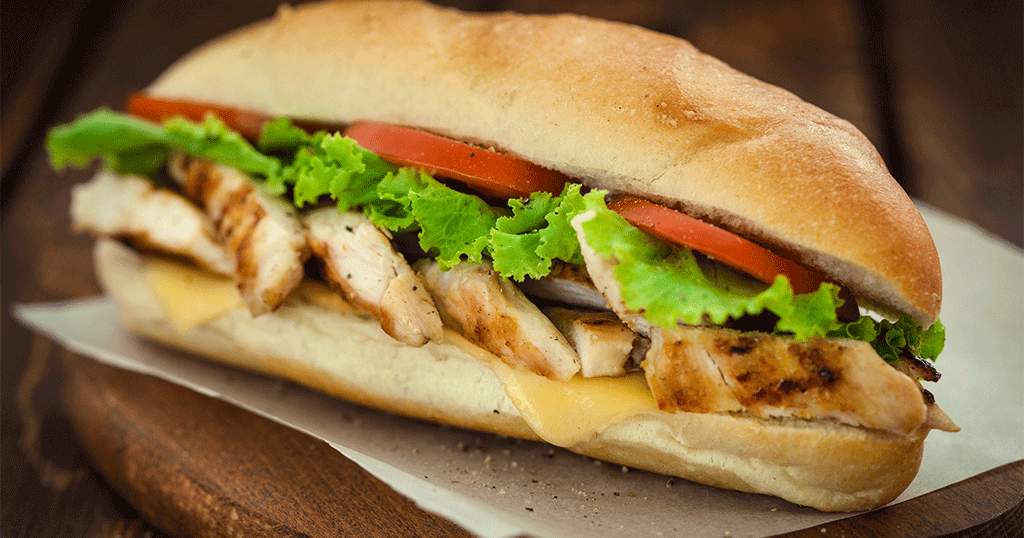ساندويش دجاج