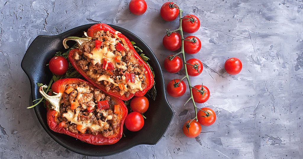 محشي فلفل رومي