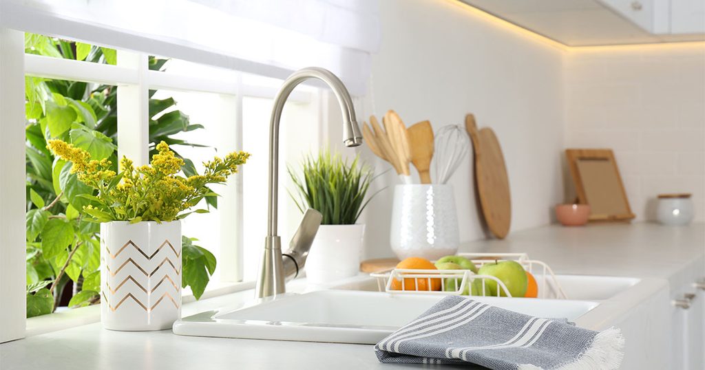 حوض المطبخ!