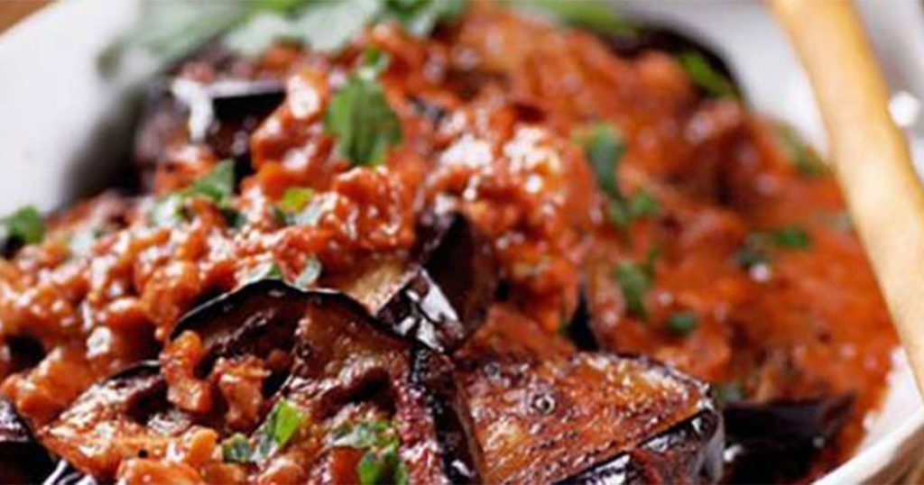 مسقعة باذنجان شهية!