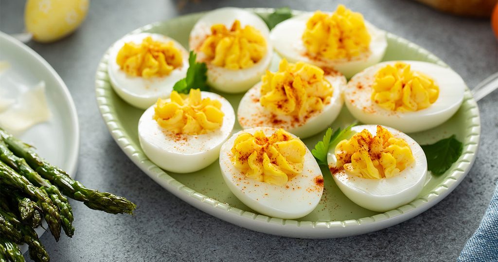 السعرات في البيض المسلوق