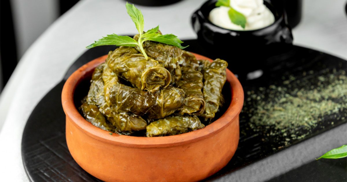 محشي ورق عنب 