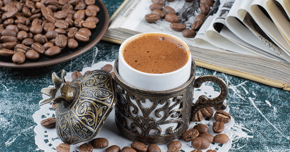 فنجان قهوة تركية
