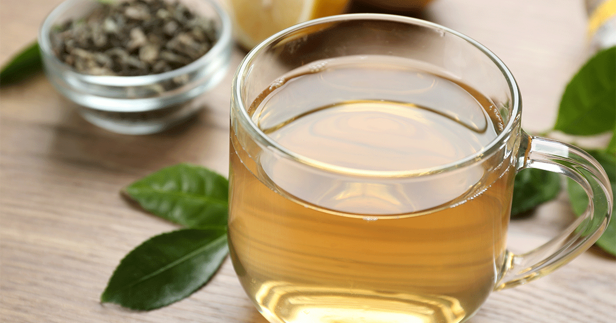 شاي أخضر