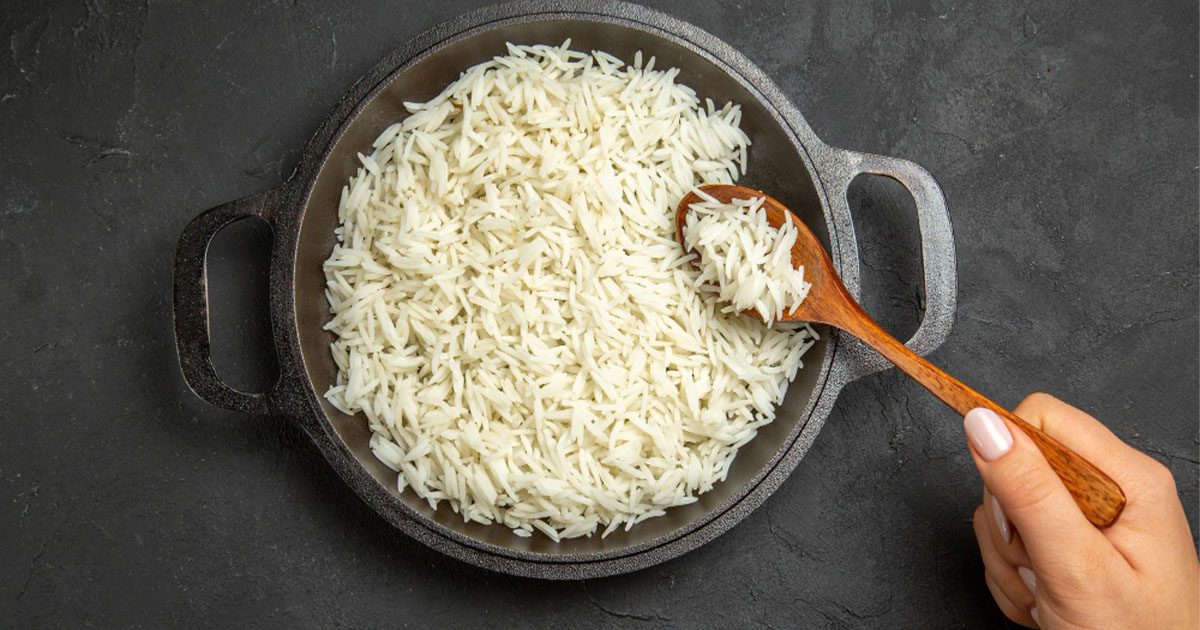 أرز مطبوخ