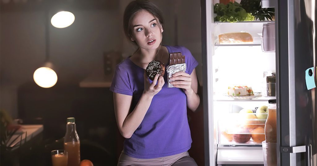 شراهة الطعام