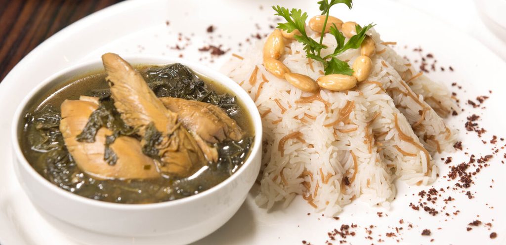 الملوخية الورق اللبنانية