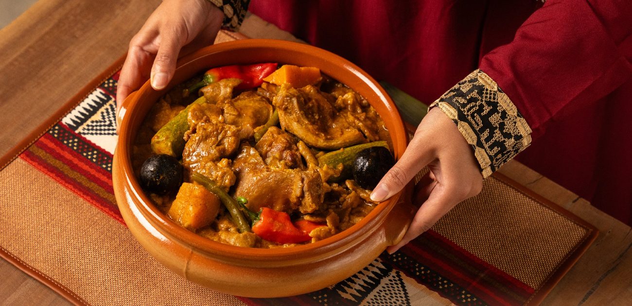  طبق المرقوق مصدر الصورة: حساب هيئة فنون الطهي MOCCulinary@
