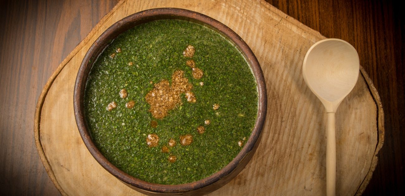 طبق ملوخية