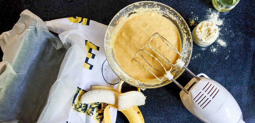 تحضير خليط الموز