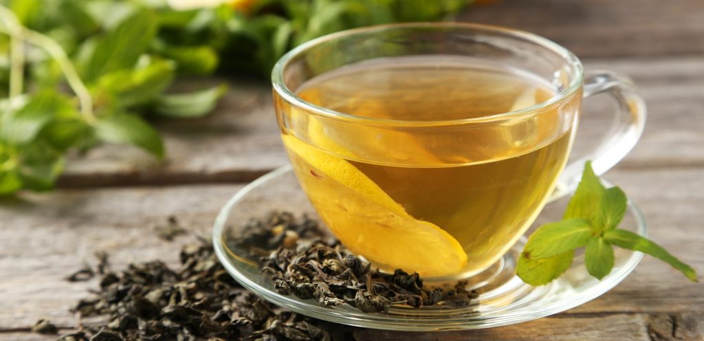 الشاي الأخضر