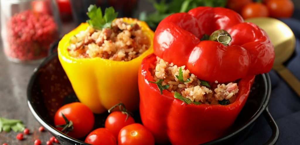 فلفل رومي محشي