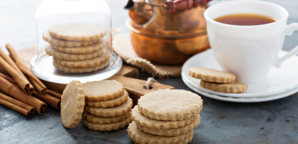 شاي البسكويت