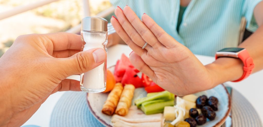 تقليل من كمية الملح