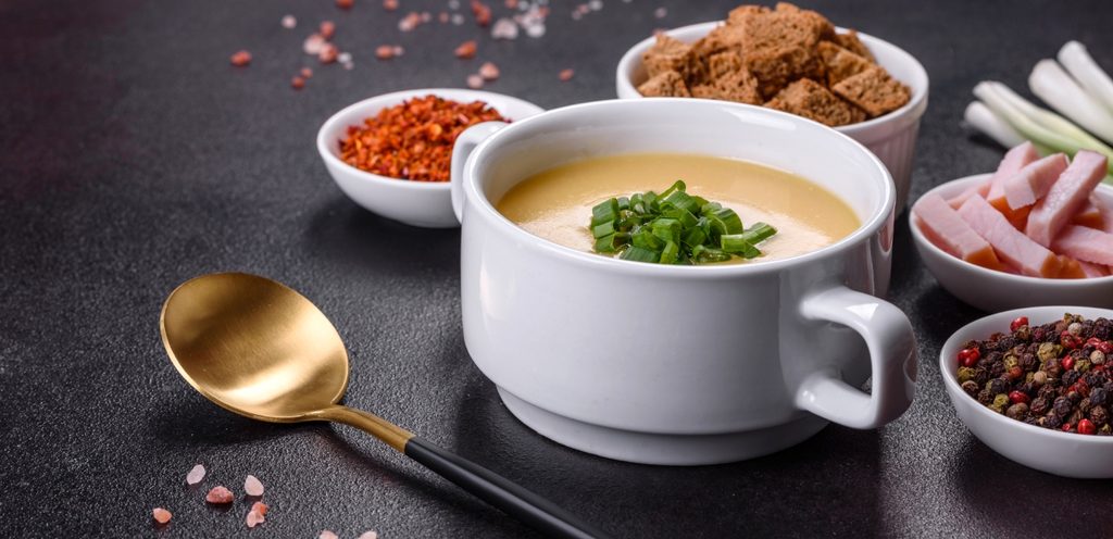 طبق من الشوربة