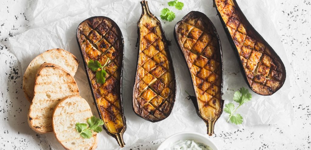 شرائح من الباذنجان