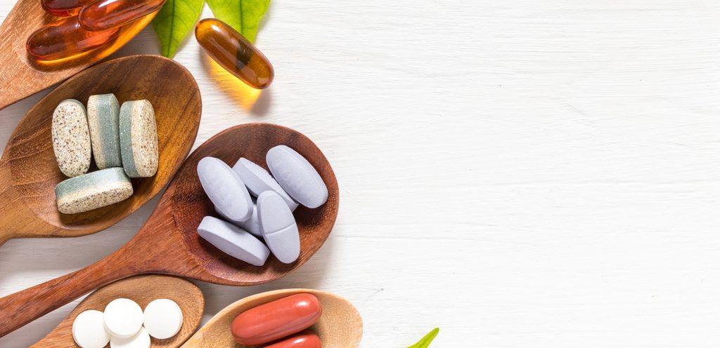 مجموعة من الفيتامينات