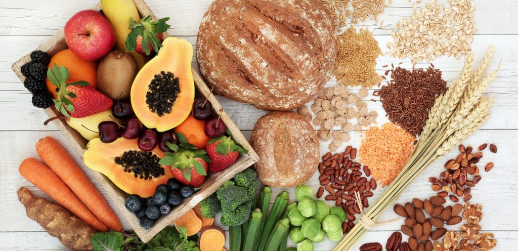 أطعمة غنية بالألياف الغذائية