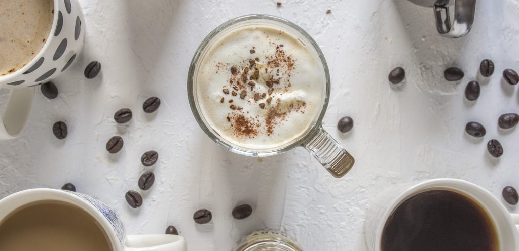 تحضير أنواع مختلفة من القهوة