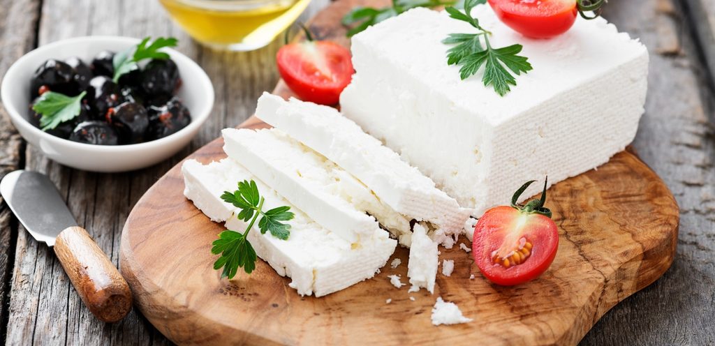 جبنة بيضاء شهية