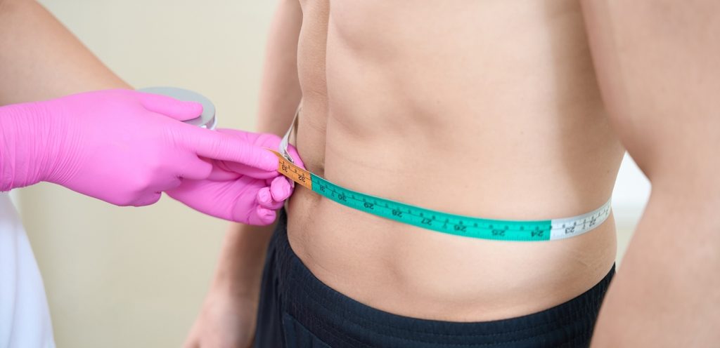 قياس منطقة الخصر