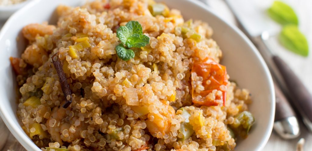 كينوا بالخضار