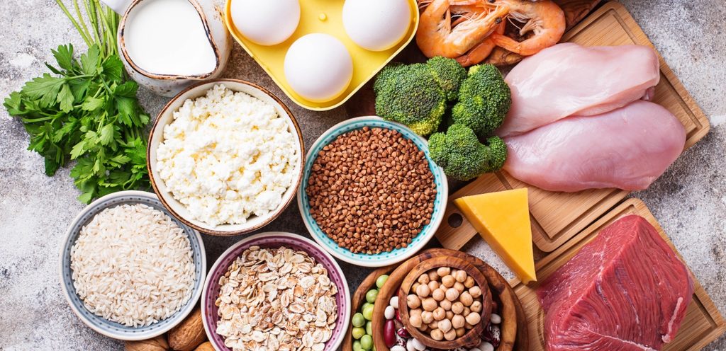أطعمة غنية بالبروتين