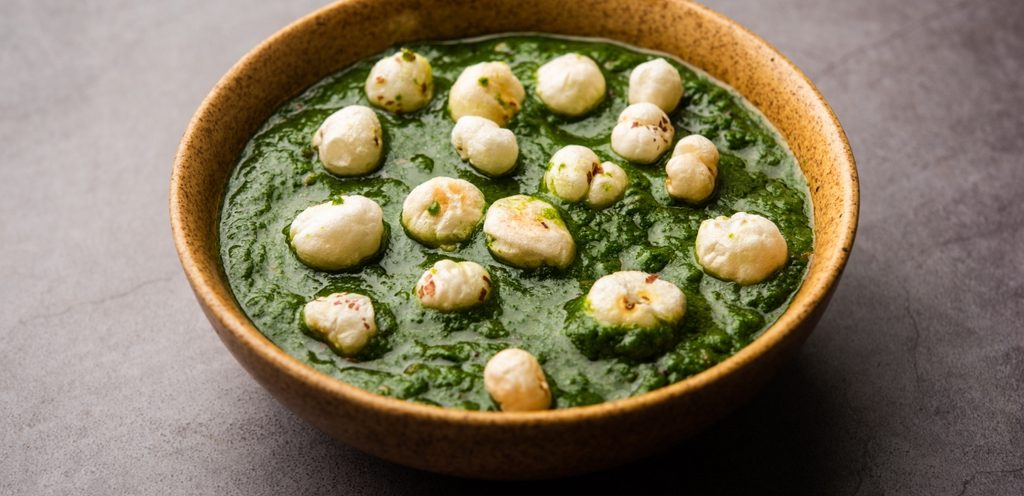 سبانخ مطبوخة