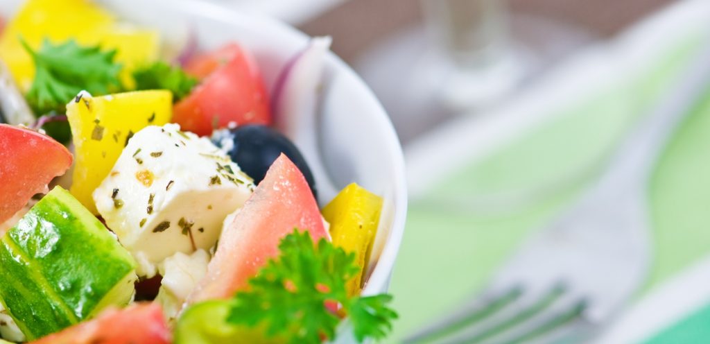 طبق من الخضار