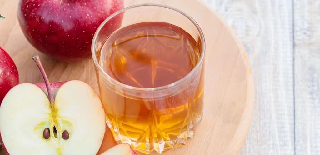 تناول خلّ التفاح