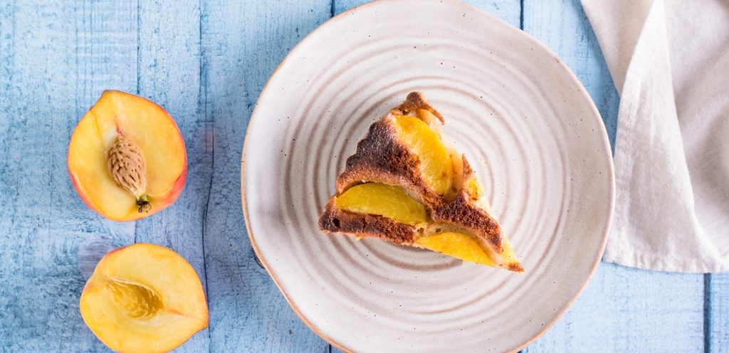 تارت محشو بالدراق