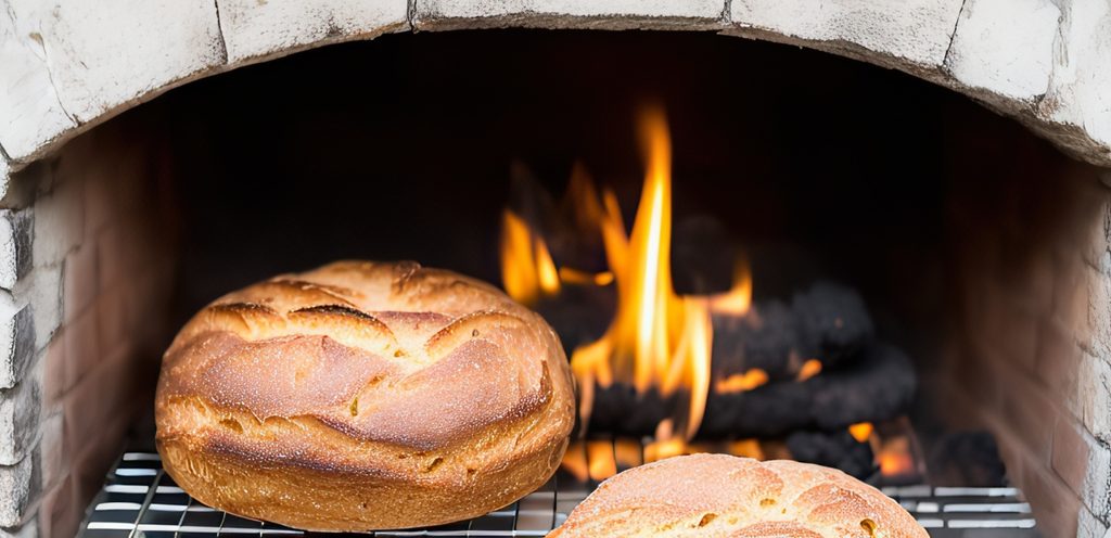 أرغفة خبز شهيّة