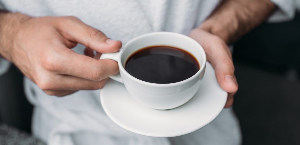 شرب القهوة