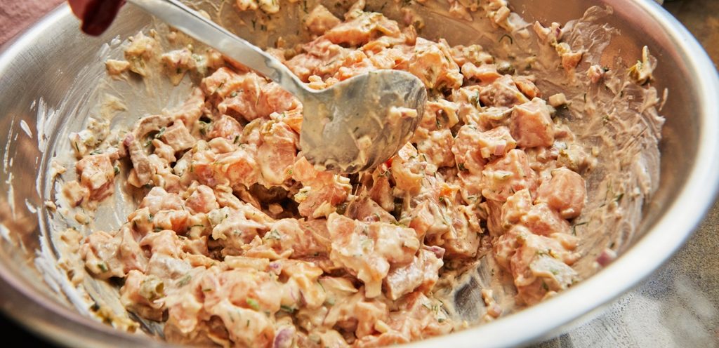 الفواكه والكريمة